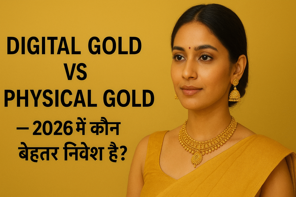 Digital Gold vs Physical Gold — 2026 में कौन बेहतर निवेश है?