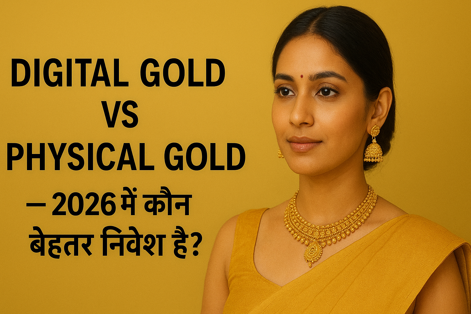 Digital Gold vs Physical Gold — 2026 में कौन बेहतर निवेश है?